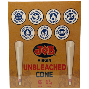 Job 1.25 Cones 6pk - (Display of 32)