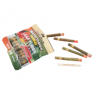 King Palm 25pk Mini Flavor Leaf Rolls/ Cones - 8ct Display