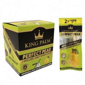 King Palm 2 pack Cones Pre-Price 1.99 - Rollie Size - (Display of 20)