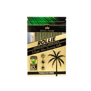 King Palm - Super Slow Burning Rolls 5ct - 15 Pack Display Starting At: