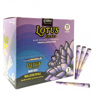 Lotus Cones by Rose Palms - King Size - 15pk Display 