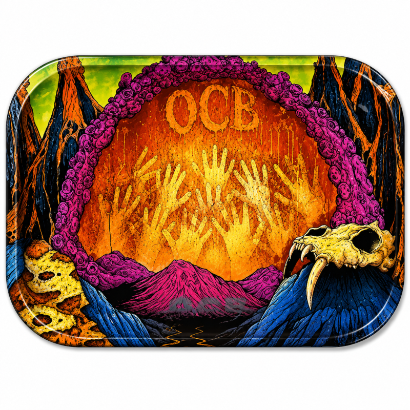OCB Early Man Rolling Tray – Medium