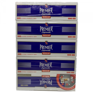 Premier Cigarette Tubes - (Pack of 5)