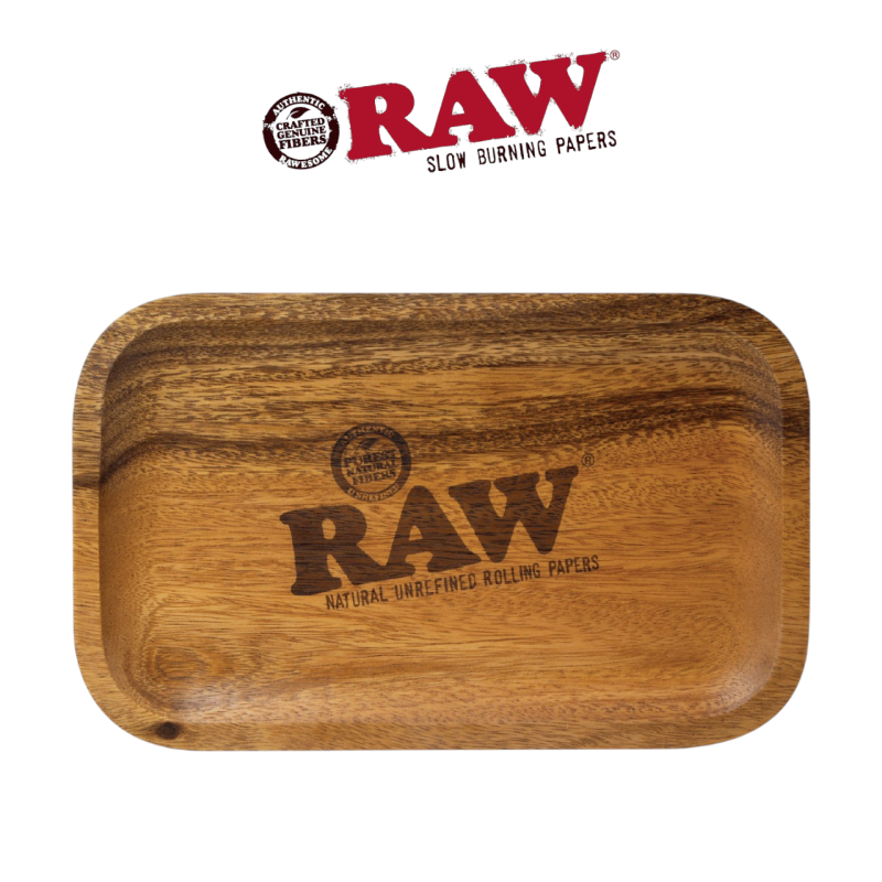 RAW® Wood Rolling Tray – Small