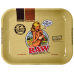 Raw Rolling Tray Girl Metal