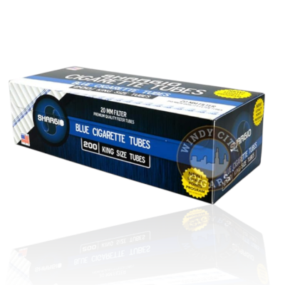 Shargio Blue Filter Cigarette Tubes - Assorted Sizes