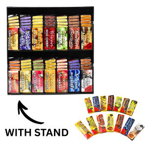 Token 1 1/4 flavored rolling papers 14 assorted flavors 12 packs per flavor display