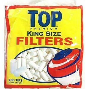 Top King Size Filter 200ct Bag - 16 Pack Display