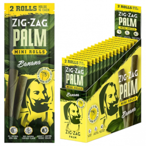 Zig Zag Mini Palm Rolls 2pk Rolls - 15ct Display