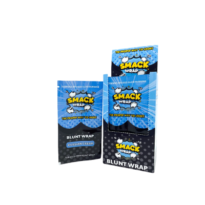 Smack Blunt Wraps - Russian Cream - 25ct Display