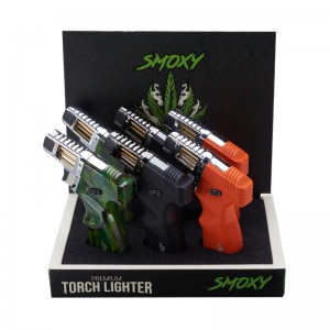 Smoxy Torch Lighter - Colt - Assorted Colors - 6ct Display [ST105]