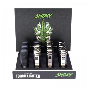 Smoxy Torch Lighter - Stick - Assorted Colors - 12ct Display [ST109]