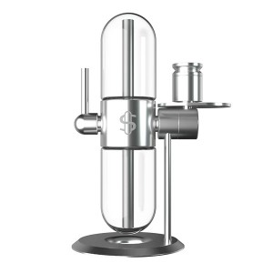 Stünden Glass Gravity Infuser (Polished Silver)