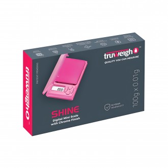 Truwiegh Shine Digital Mini Scale 100g x 0.01g - Pink