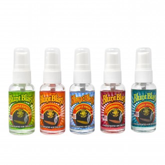 Blunt Blast Concentrated Air Fresheners - Assorted Flavors - 20ct Display