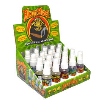 Blunt Blast Concentrated Air Fresheners - Assorted Flavors - 20ct Display