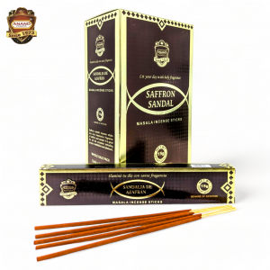 ANAND Incense Sticks 15gram/12ct - Saffron Sandal [AND12-SS]