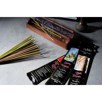 Kadilo Incense Sticks 72Ct Display (12/ 10 Pcs Per pouch) - Mix Flavors
