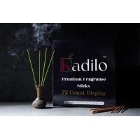 Kadilo Incense Sticks 72Ct Display (12 Displays/ Box) - Mix Flavors