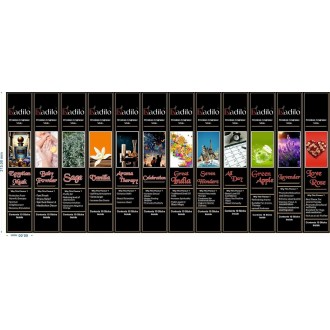 Kadilo Incense Sticks 72Ct Display (12 Displays/ Box) - Mix Flavors