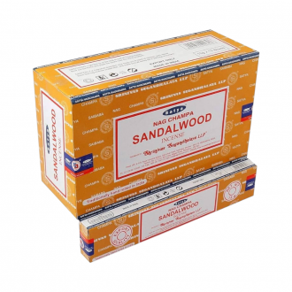 SATYA Nag Champa Incense Sticks – 12pk Display (Assorted Scents)