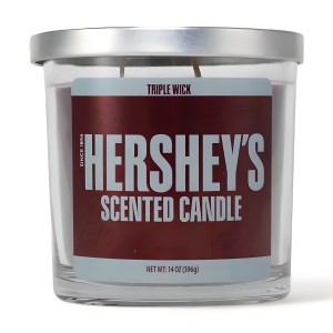 Triple Wick Scented Candle 14oz - Hershey's Chocolate [TWC14]
