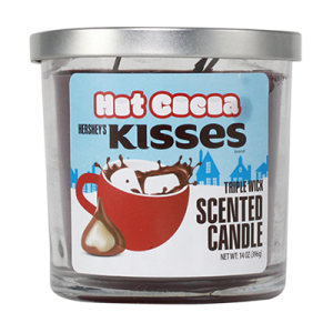 Triple Wick Scented Candle 14oz - Hershey's Hot Cocoa [TWC14]