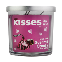 Triple Wick Scented Candle 14oz - Hershey's Kisses Lava Cake [TWC14]