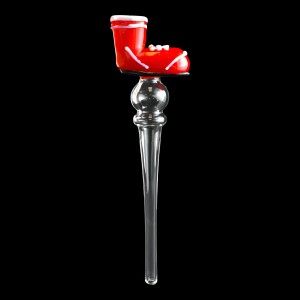 6.5 Inch Glass Honey Straw Boot Topper CH902