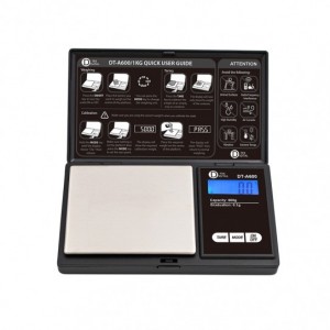 DTek Digital Multipurpose Scale 600g x 0.01g W/ Box - Black [DT-A600]