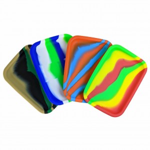8'' Silicone Mixed Color Rounded Mat [ST092] 