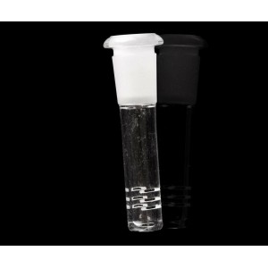 1.5" Frosted Joint Glass Downstem - 18M - 14Female [FTDWN000] 