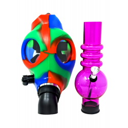 Gas Mask - Blue/Red/Green [GMASKBRG]