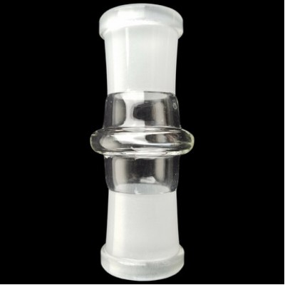 Glass Adapter - 18MM Female - 18MM Female [D234] 