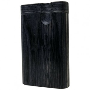 3'' Black Wood Dugout [TD5S] 