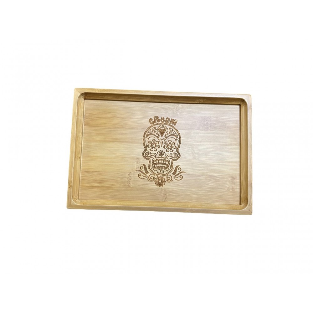7.5  X11   Cream Logo Engraved Tray [CRT1]