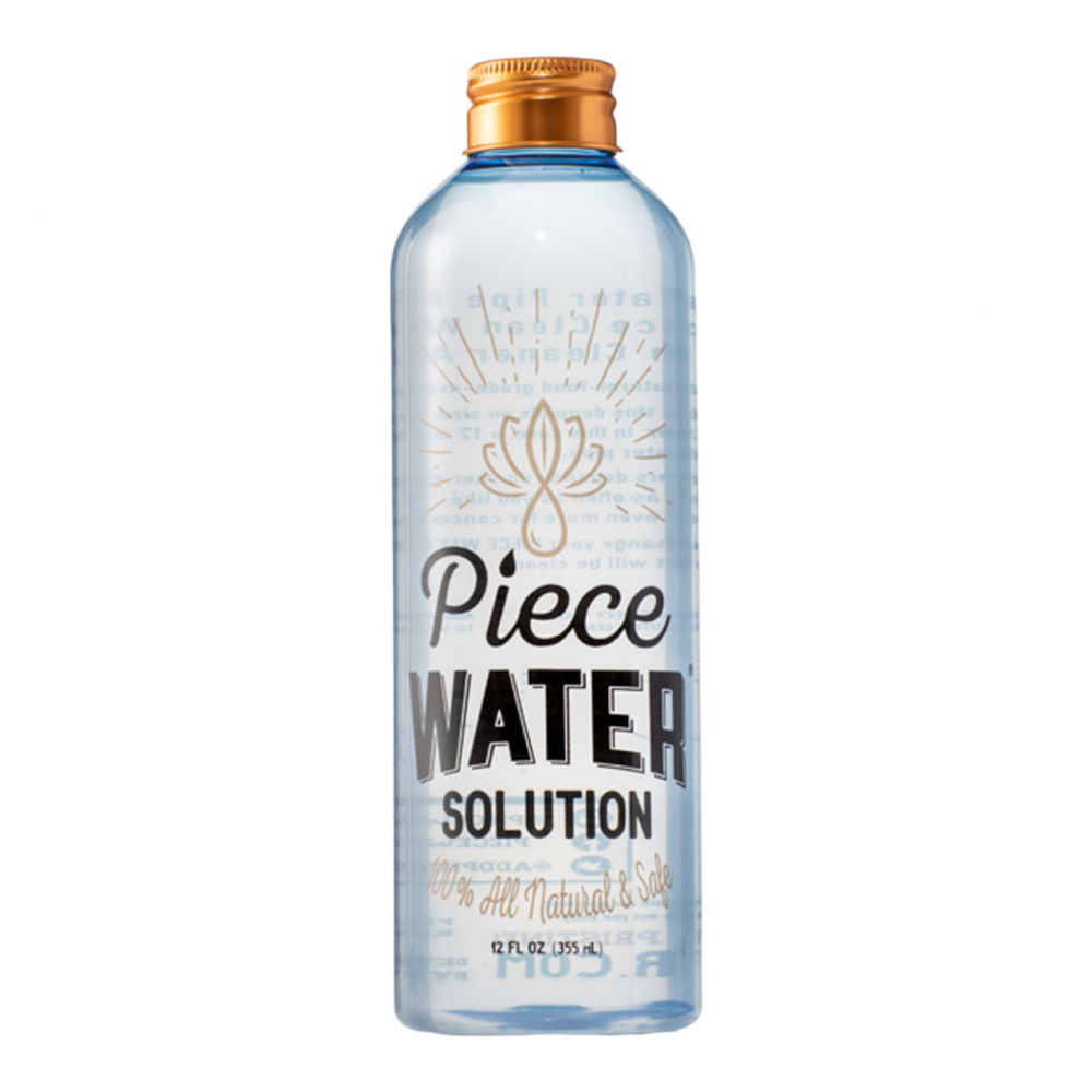 Piece Water Solution 100 All Natural & Safe 12 FL OZ (355ml) [PWS12]