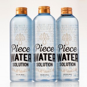 Piece Water Solution 100% All Natural & Safe 12 FL OZ/24 Pk (355ml) [PWS24BX]