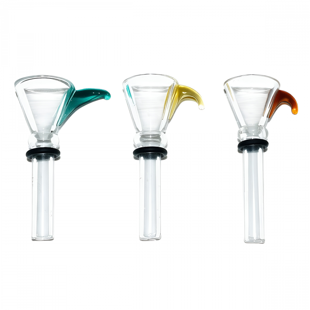 1.5 inch funnel slide with color handle 3ct pack