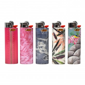 Bic Lighters - Fashion - 50ct Display