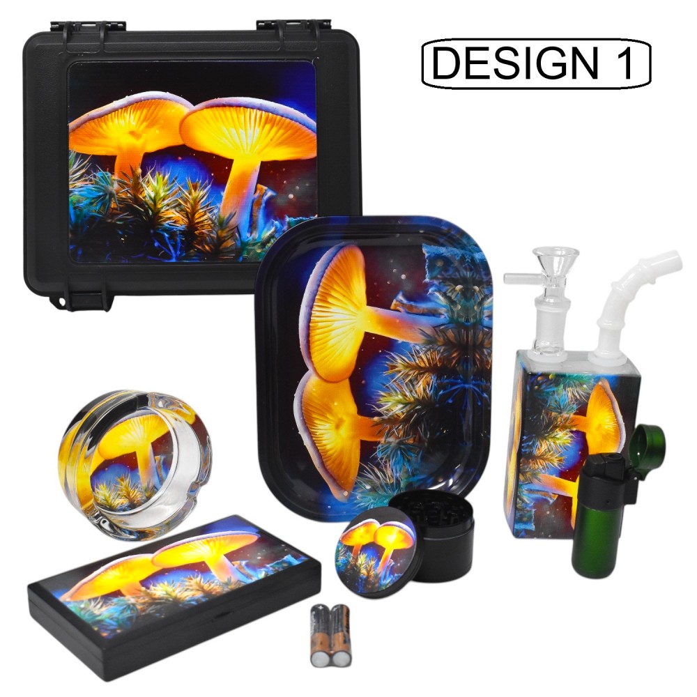 Juice Bong + Electric Scale Smoking Kit – Suitcase Juice Bong with Electric Scale Smoking Set in Suitcase