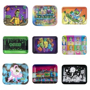 Ooze-Metal Rolling Tray Large Size Designer Series