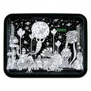 Ooze-Metal Rolling Tray Large Size Designer Series  