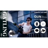 Premium Party Gatling Machine Gun Smoke Thrower w/ case Version 2