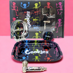 Skele-Groove Rolling Tray Smoking Set - [SMSET07]