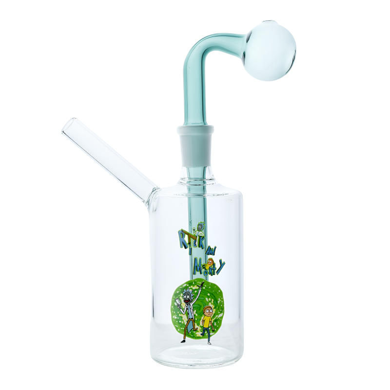 Sticker Art Bottle Oil Bubbler Pipe – 15Ct Jar Display