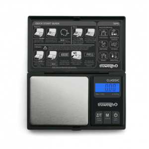 Truweigh Classic Digital Mini Scale - 100g X 0.01g - Black 