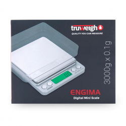 Truweigh Engima Scale - 3000g x 0.1g - Silver