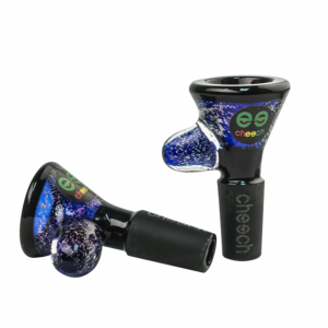 Cheech Glass Dichroic- Bowl 14Male Assorted