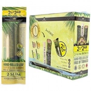 King Palm - Pre-Priced Cone - Slim Pre-Roll (Pack of 2) (Display of 20) [KP-104]